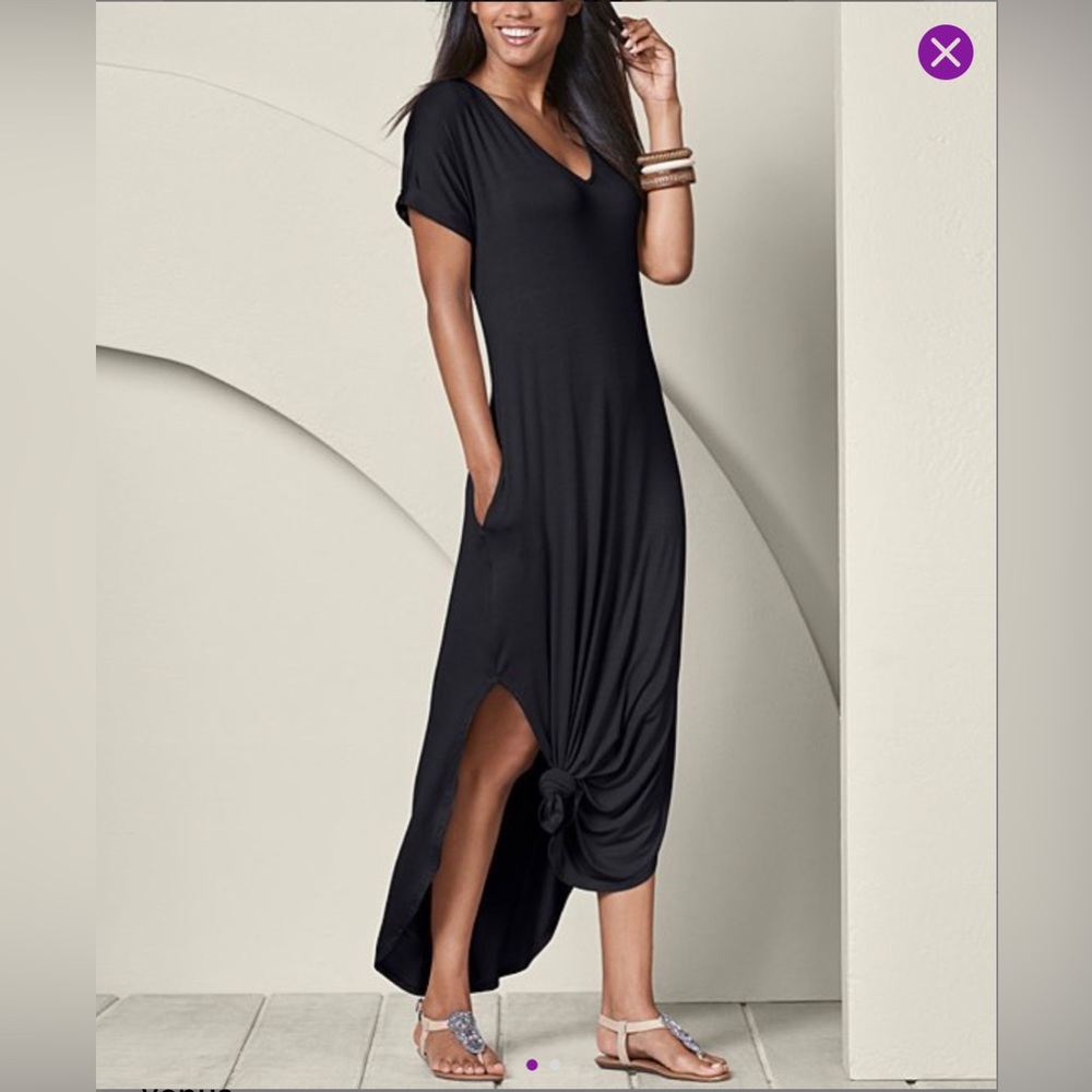 MAXI DRESS SIDE SLIT